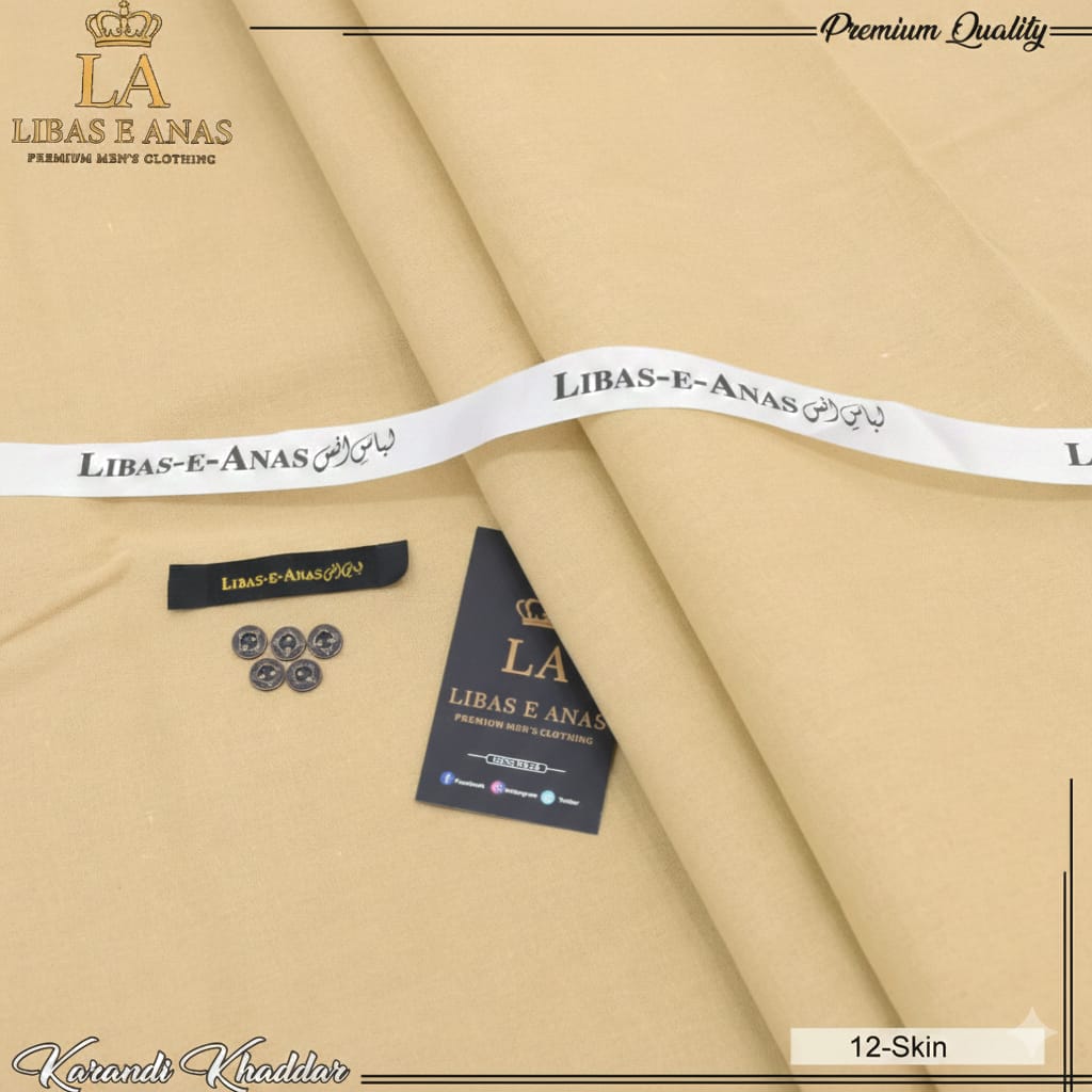 Bin Shahid Karandi Khaddar Unstitched Suit – Winter 2026 Collection